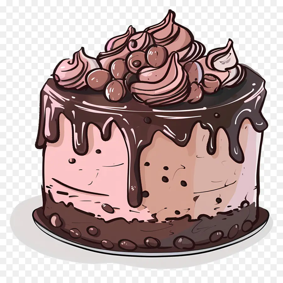 Pastel De Chocolate，Pastel PNG