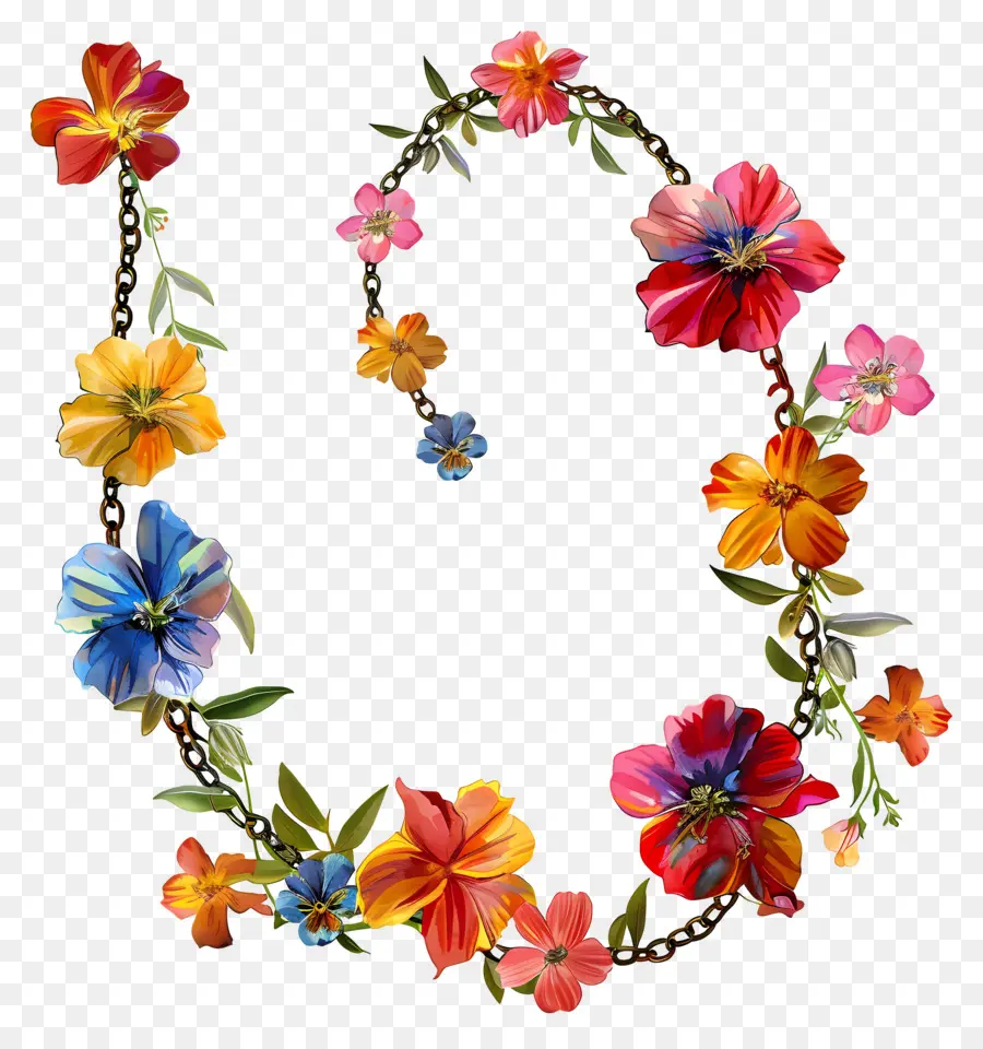 Cadenas De Flores，Vid PNG