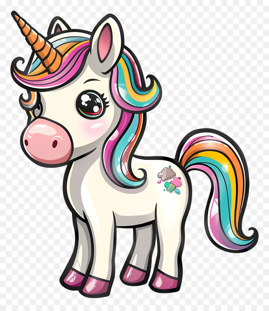 Lindo Unicornio，Unicornio PNG