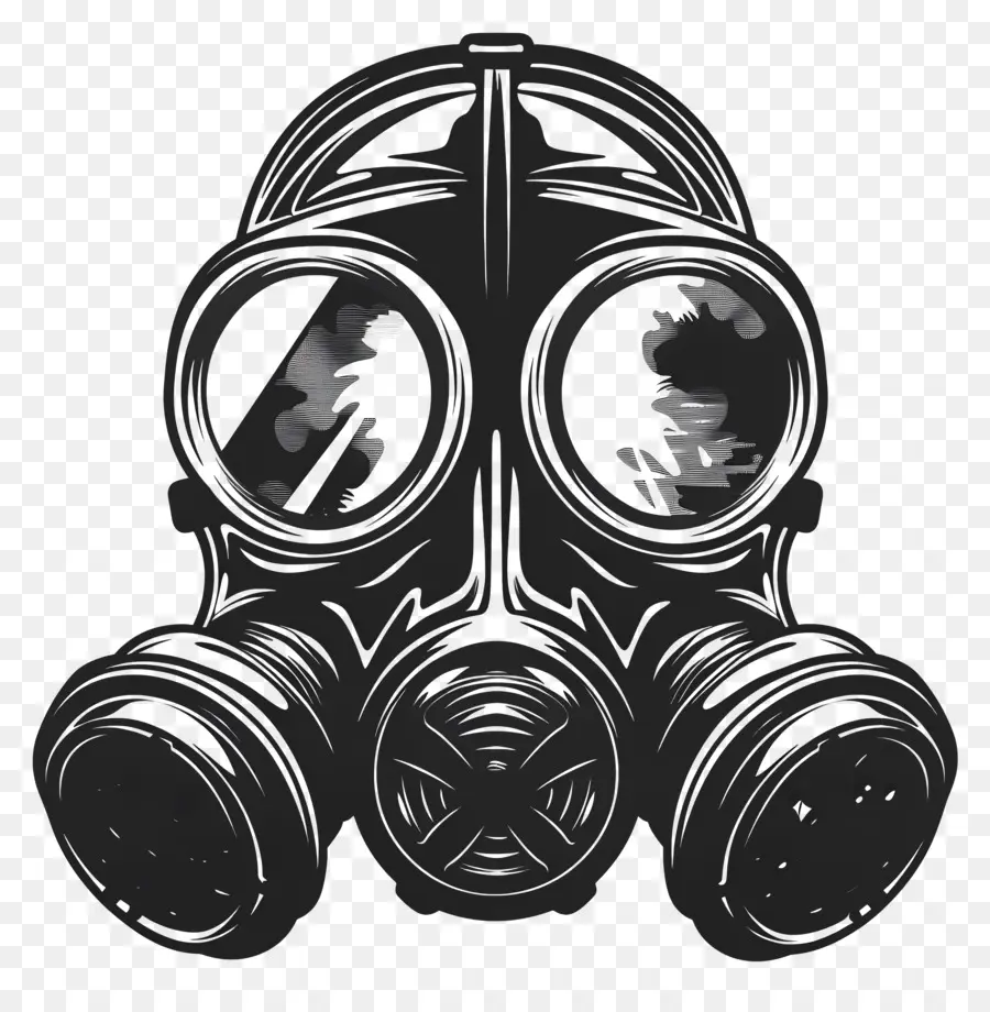 Máscara De Gas，Respirador PNG