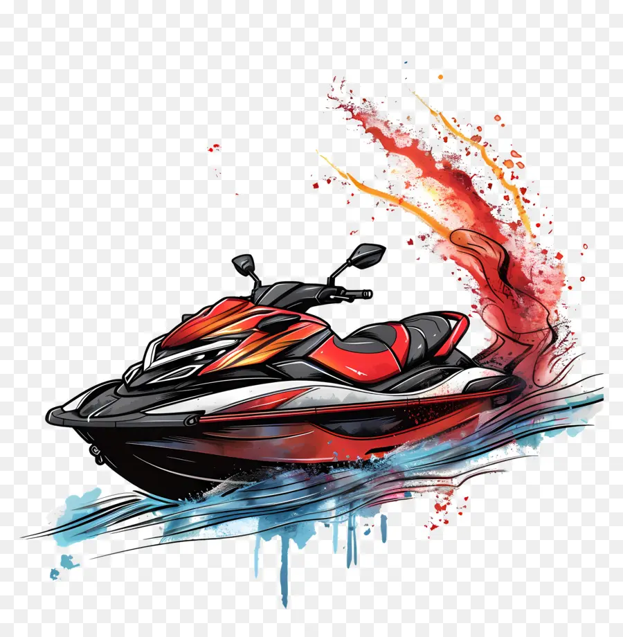 Jet Ski，Moto De Agua PNG