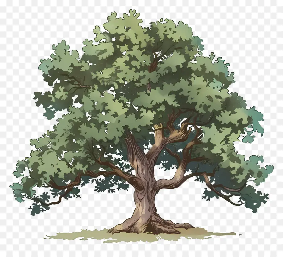 árbol De Roble，Ramas PNG
