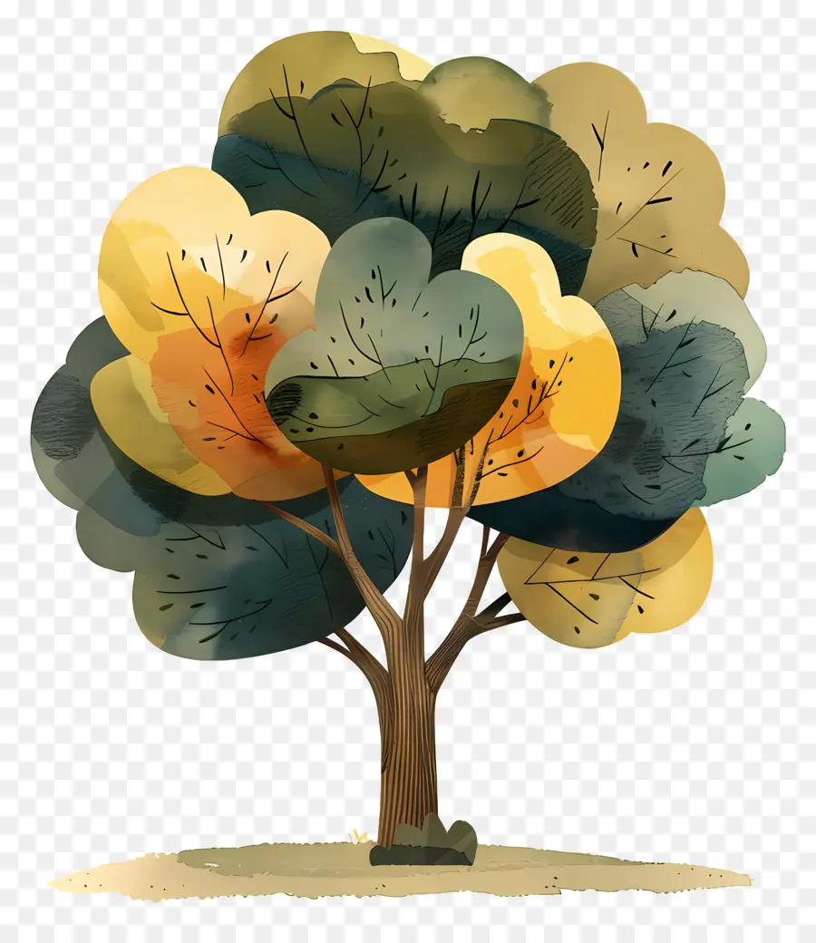 Dibujos Animados De árbol，Árbol PNG