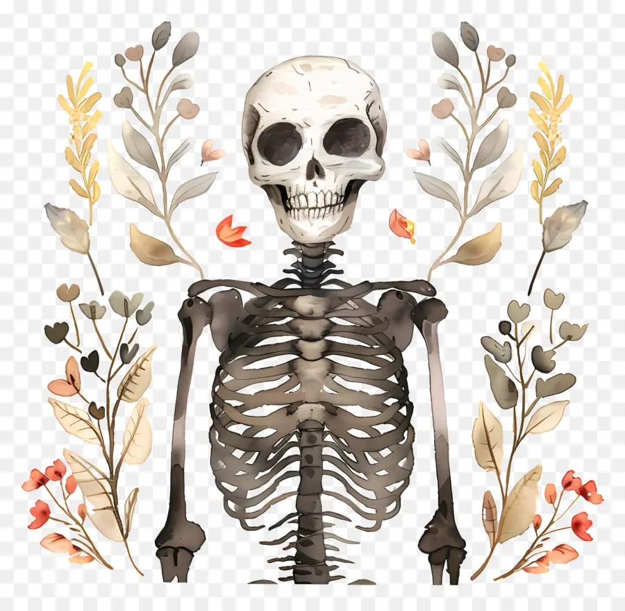 Esqueleto，Corona PNG