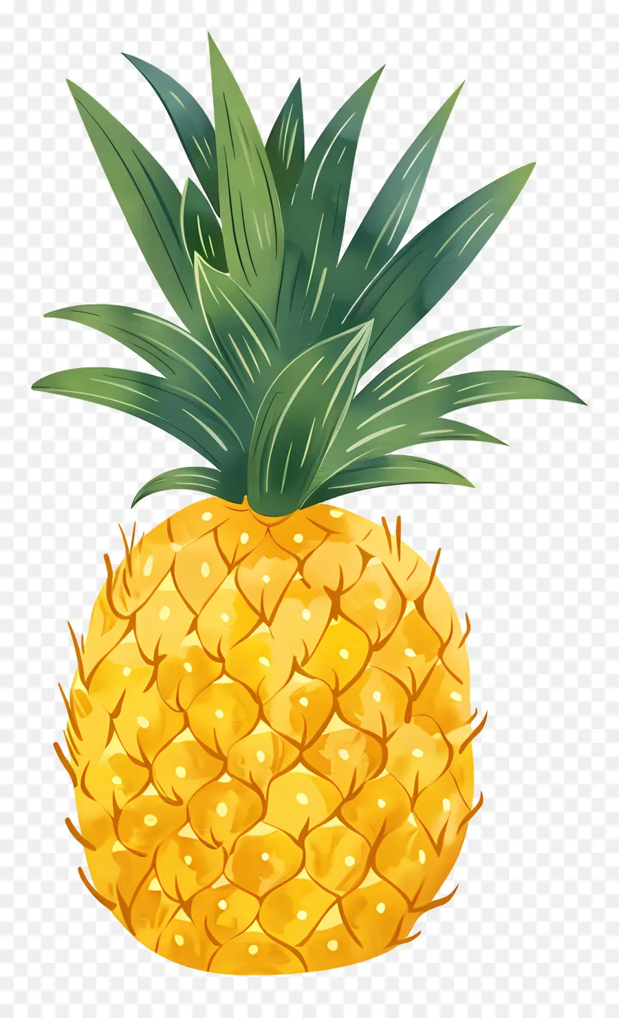 Piña，Frutas Tropicales PNG