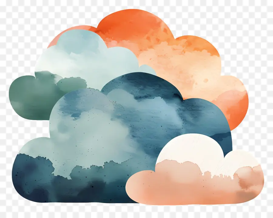 La Nube，Arco Iris Nubes PNG