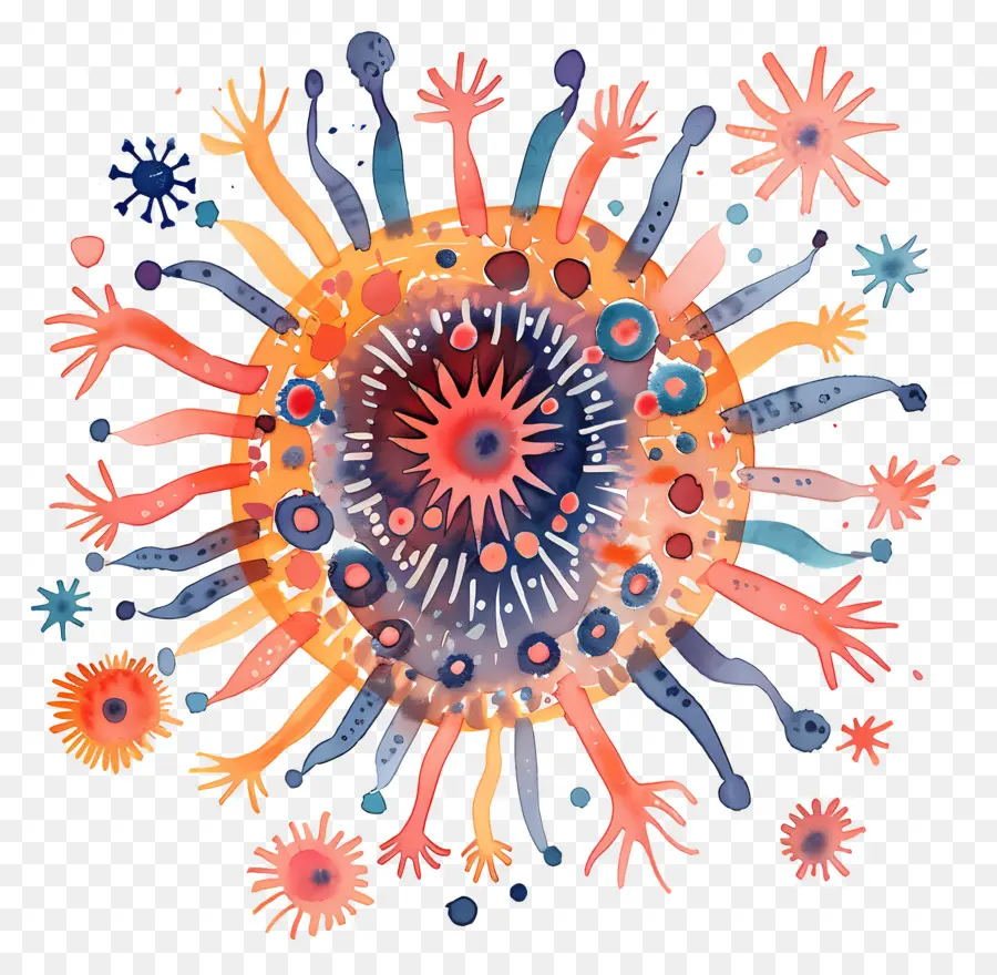 Virus，Vistoso PNG