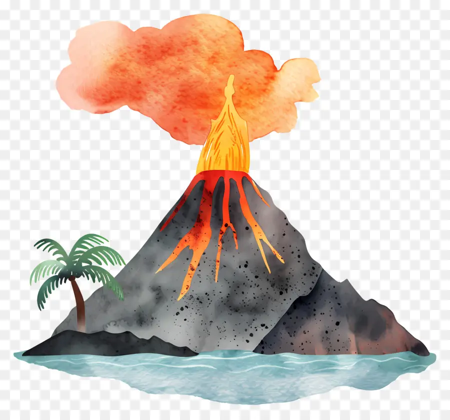 Volcán，Erupción PNG