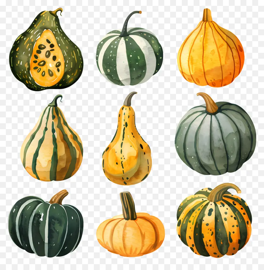 Calabaza，Calabazas Y Calabazas PNG