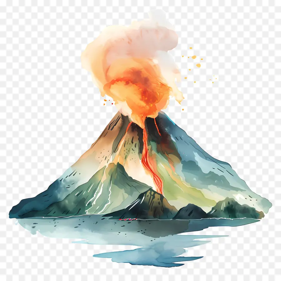 Volcán，Erupción Volcánica PNG