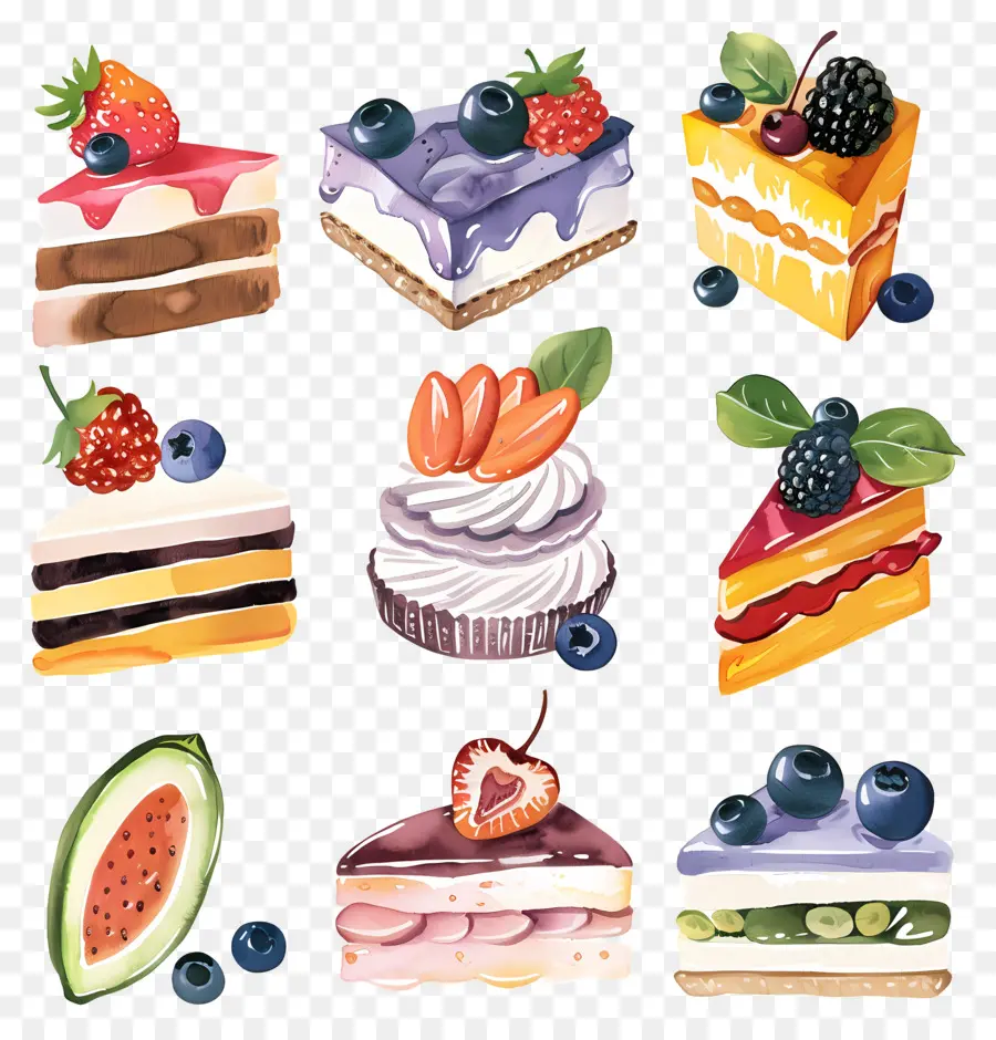 De Postre，Pastel PNG