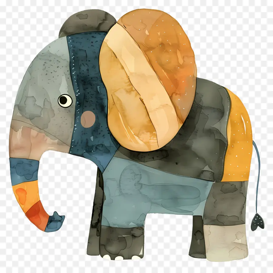 Dibujos Animados Elefante，Orejas Grandes PNG