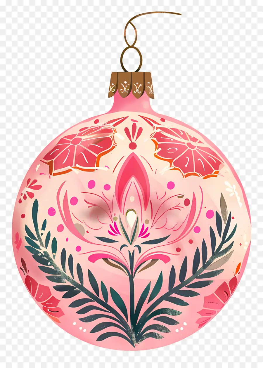 Adorno De Navidad Rosa，Rosa Adorno PNG