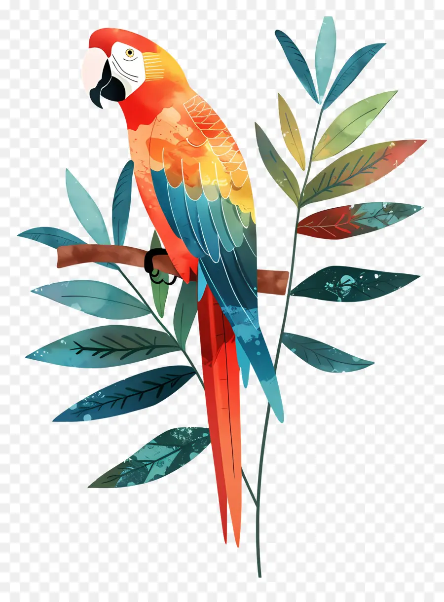 Guacamayo，Loro Colorido PNG