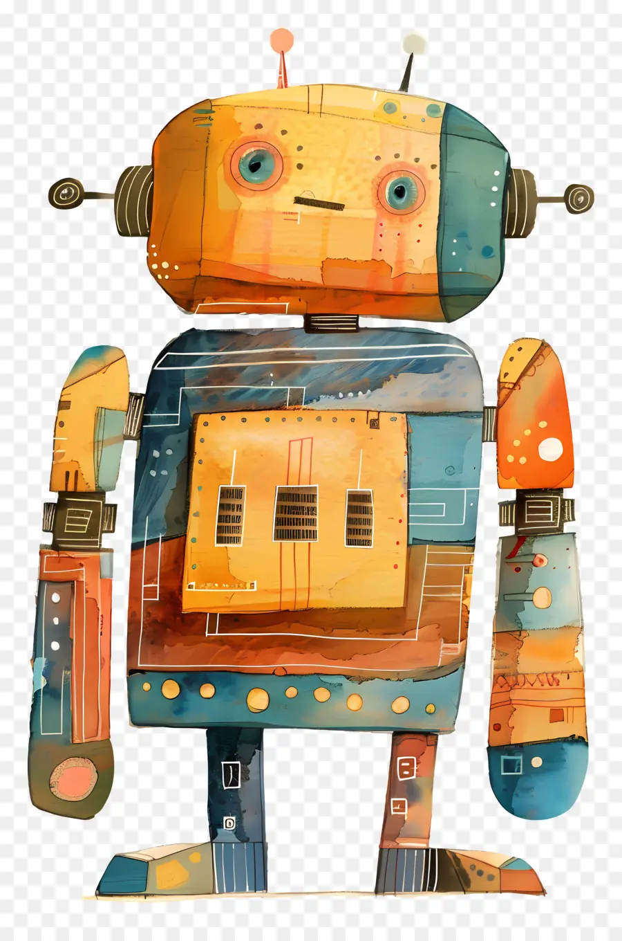 Robot，Robot Ilustración PNG
