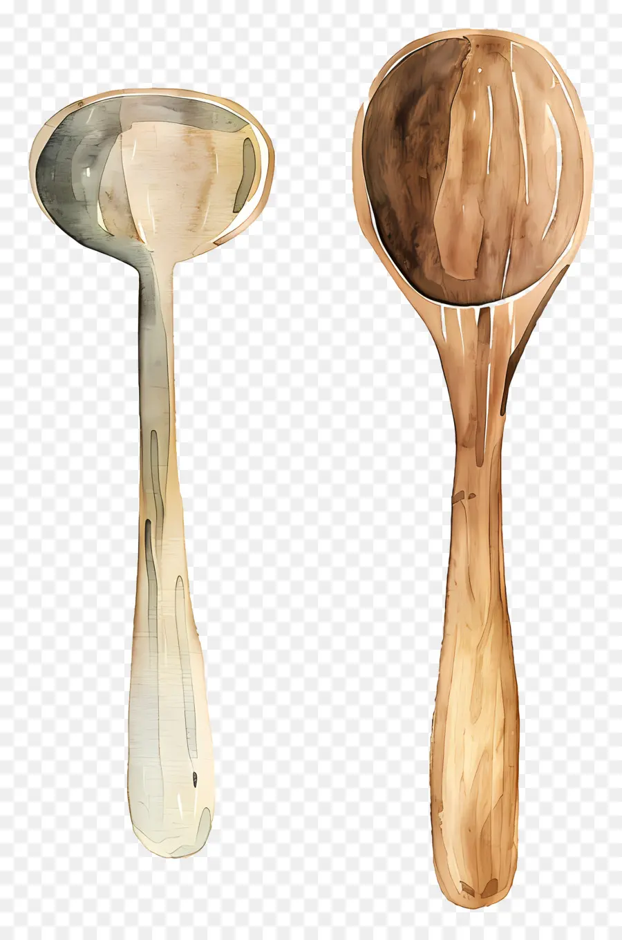 Cuchara De Mezcla，Cucharas De Madera PNG