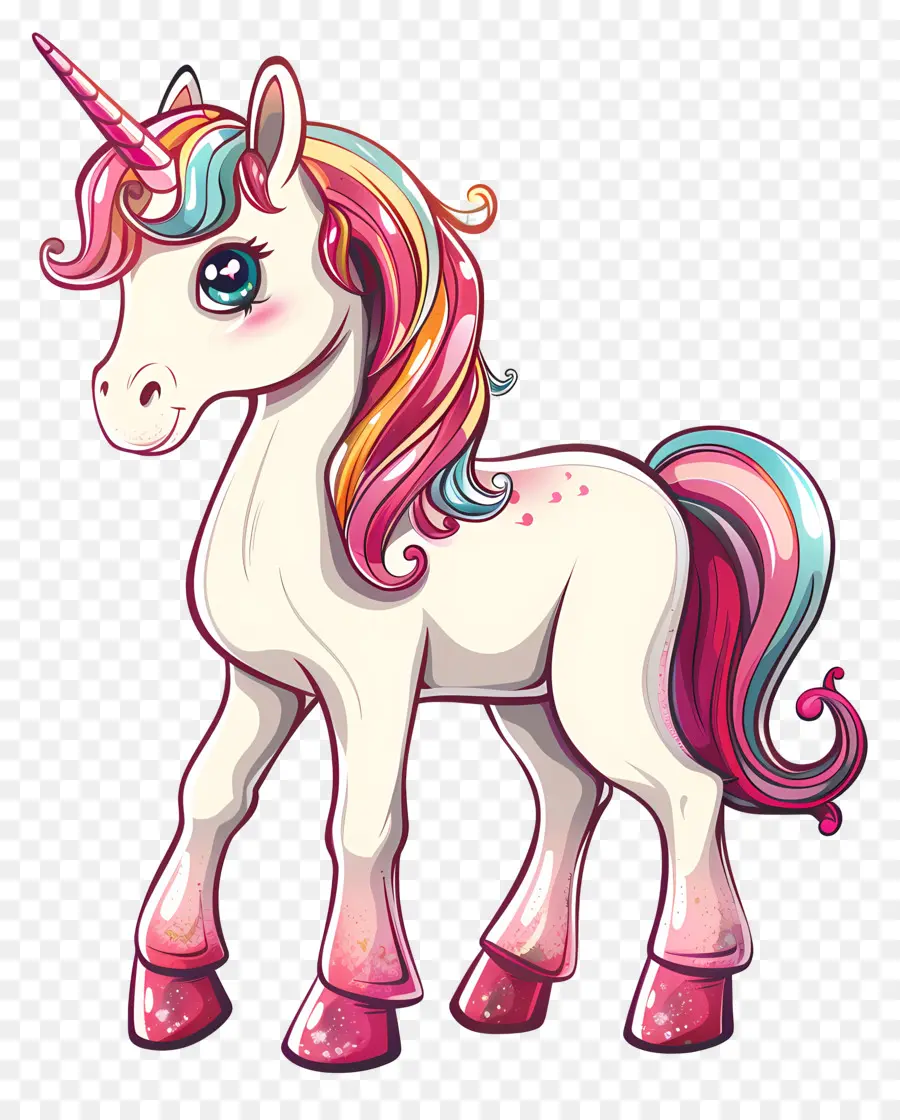 Lindo Unicornio，Unicornio PNG