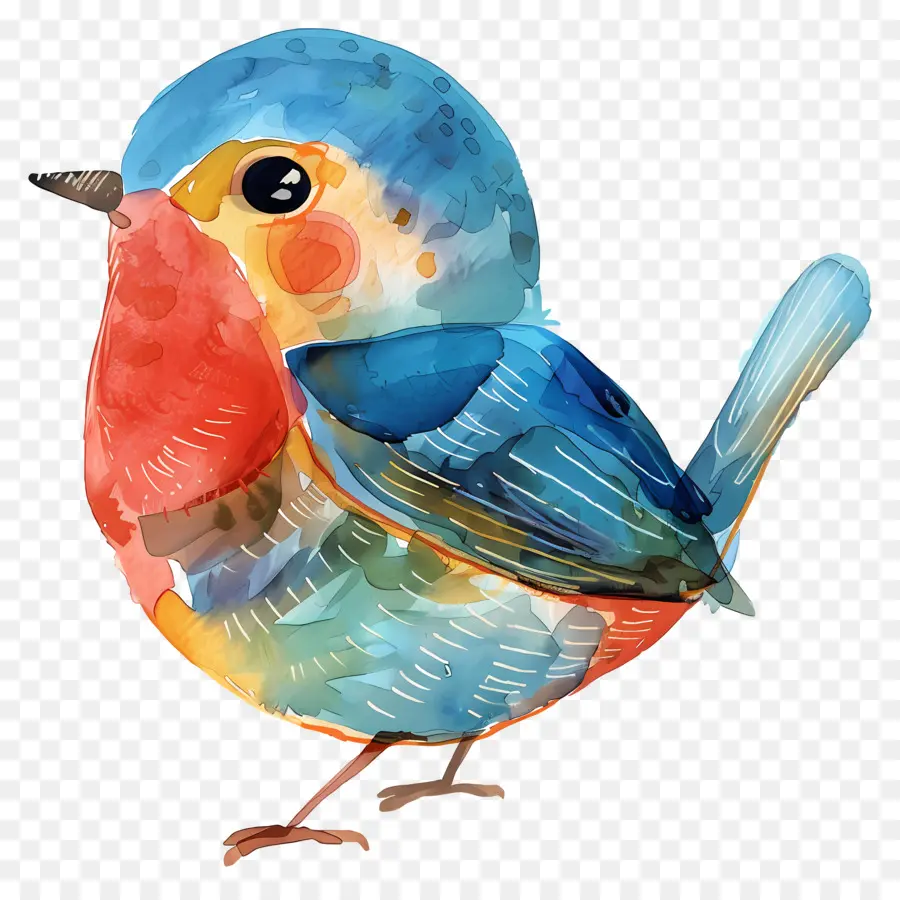 Pájaro，Pájaro Colorido PNG