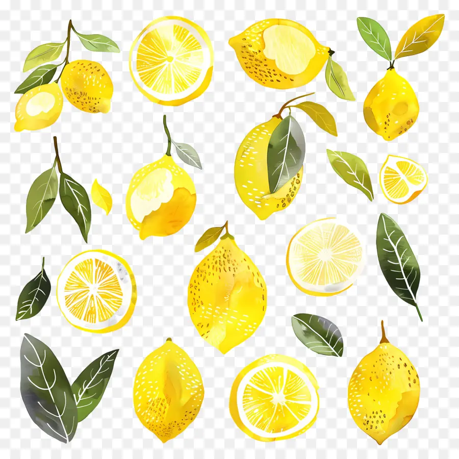 Limón，Limones PNG