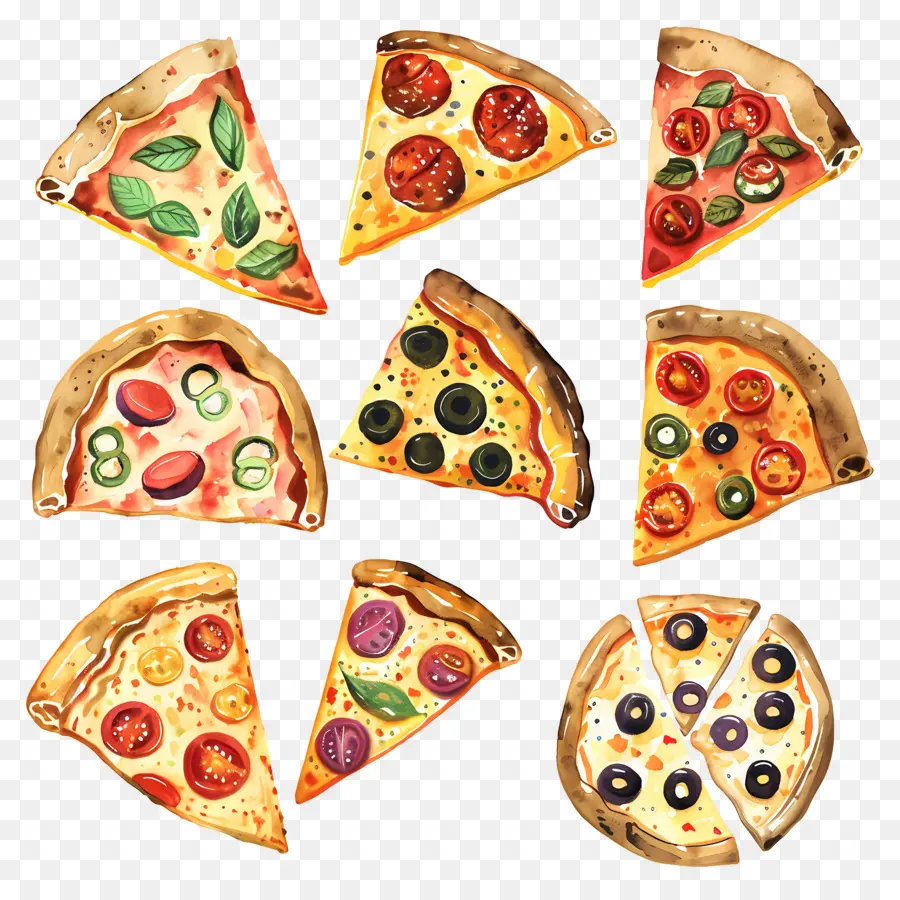 Pizza，Rebanadas PNG