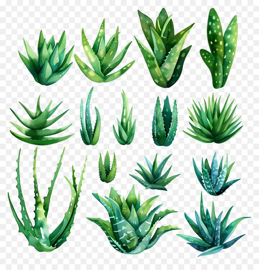 Aloe Vera，Plantas De Aloe PNG