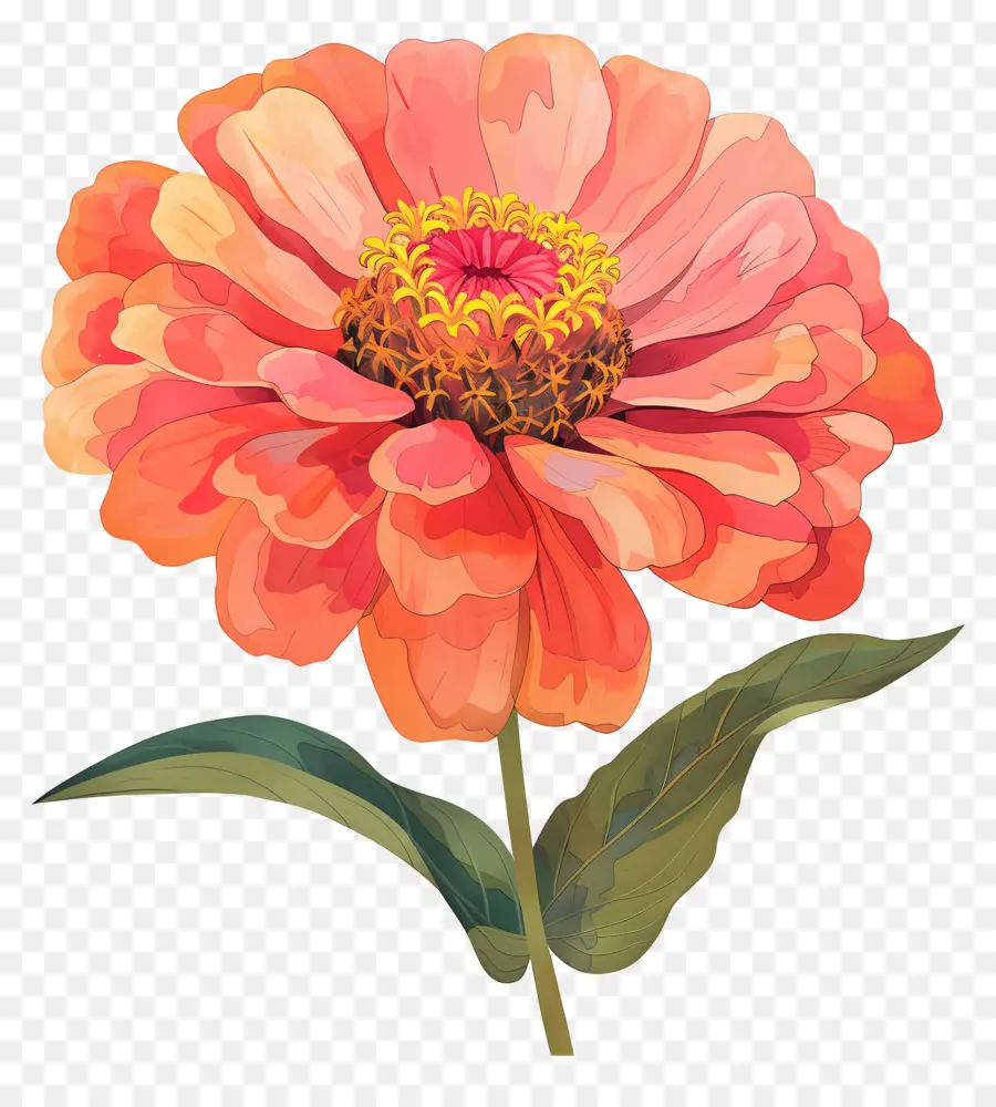 Zinnia，Flor De Zinnia PNG