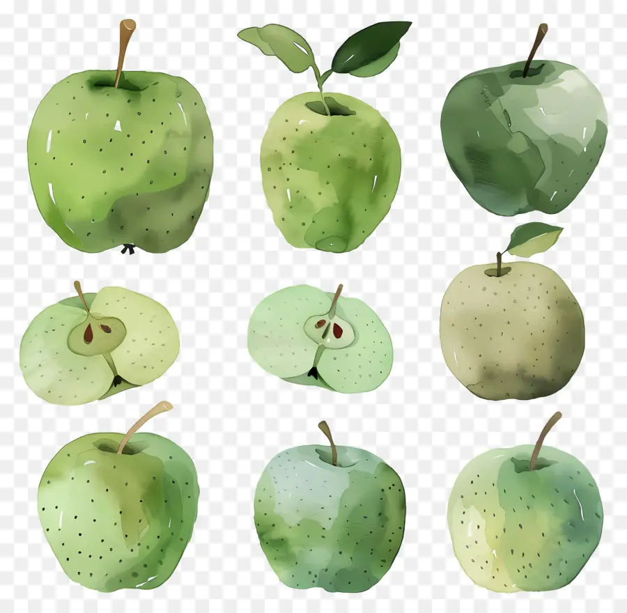 Apple，Manzanas Verdes PNG