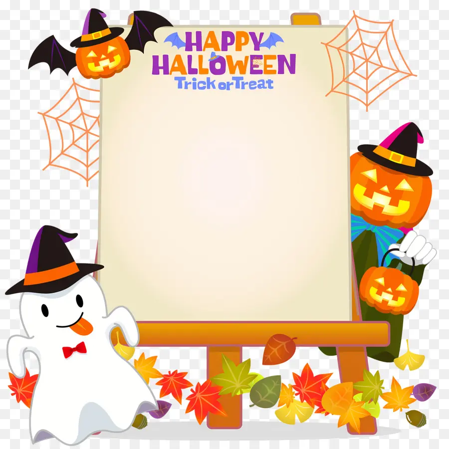 Tablero De Halloween，Truco O Trato PNG