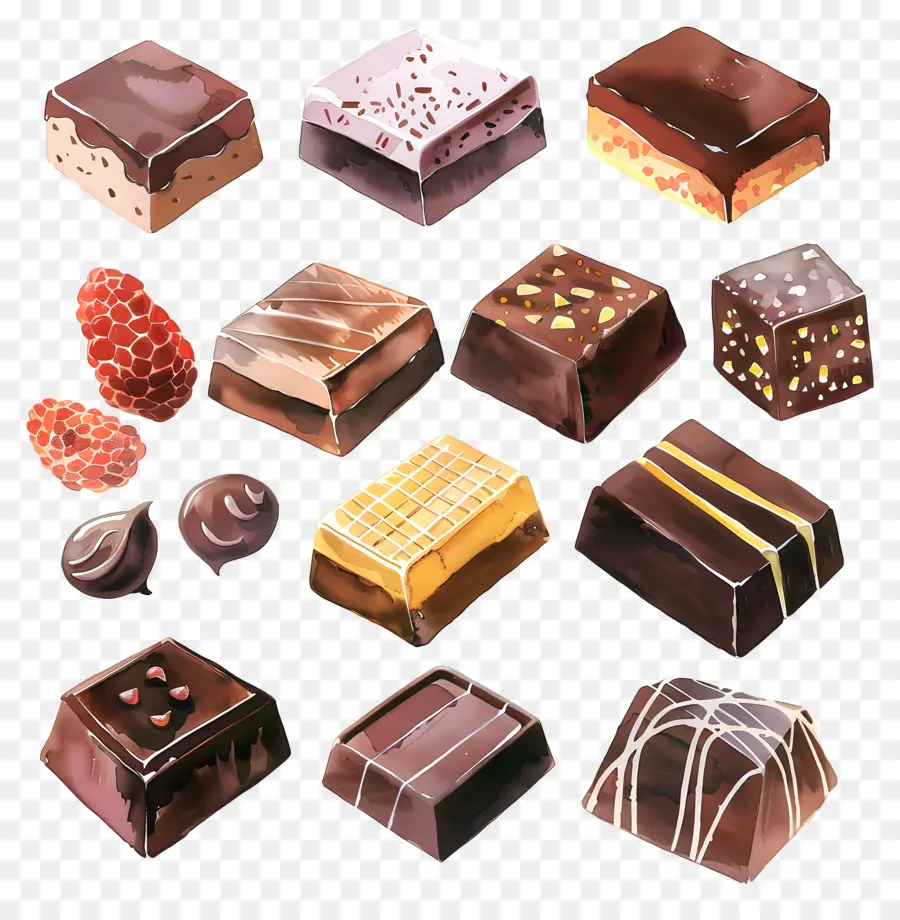 Chocolate，Chocolates PNG