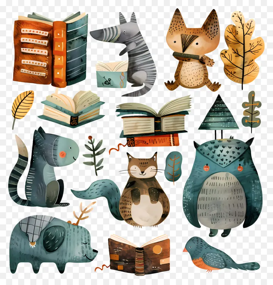 Libro，Los Animales PNG