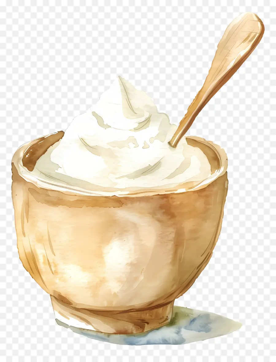 Yogur，Tazón De Crema PNG