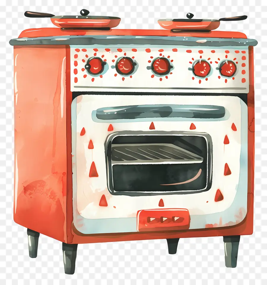 Horno，Estufa De Cocina Vintage PNG