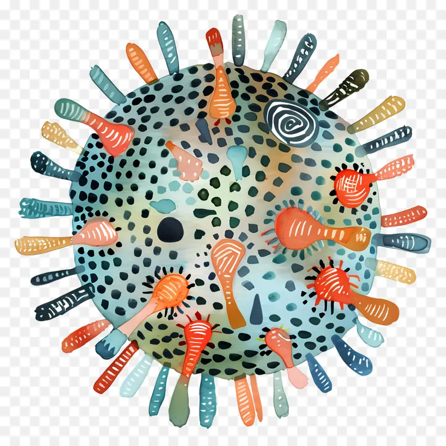 Virus，Las Bacterias PNG