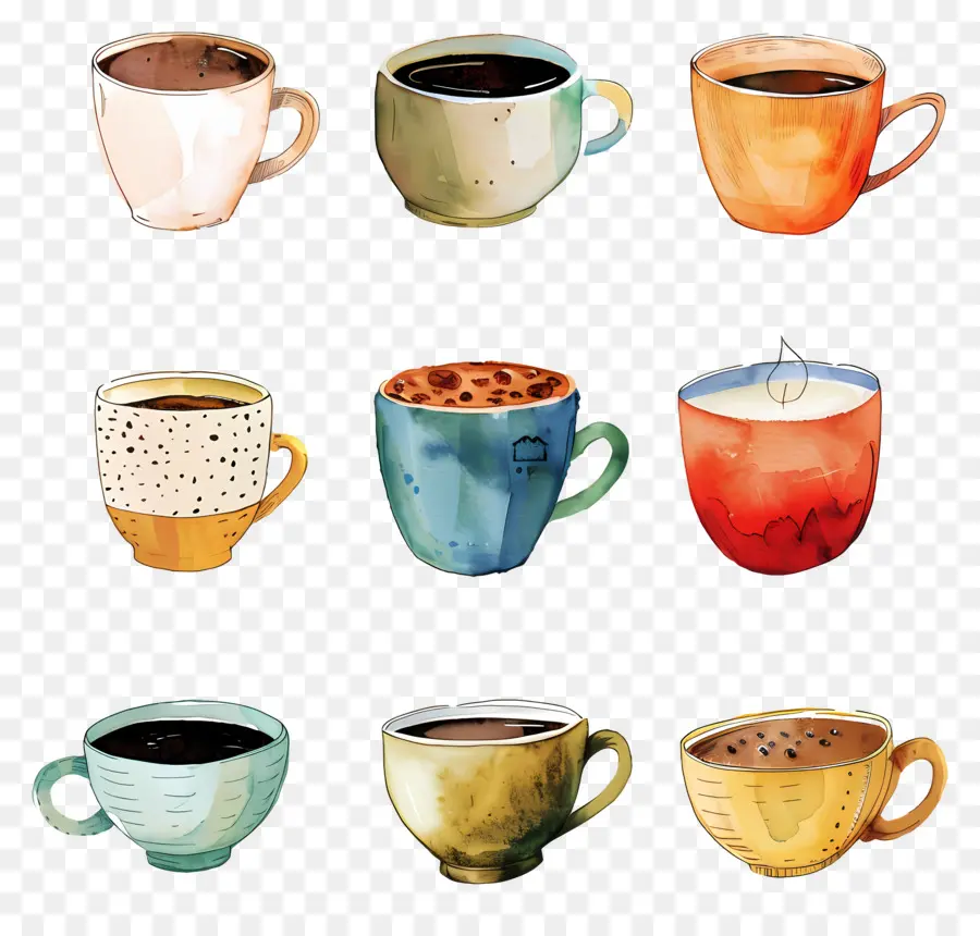 Taza De Café，Las Tazas De Café PNG