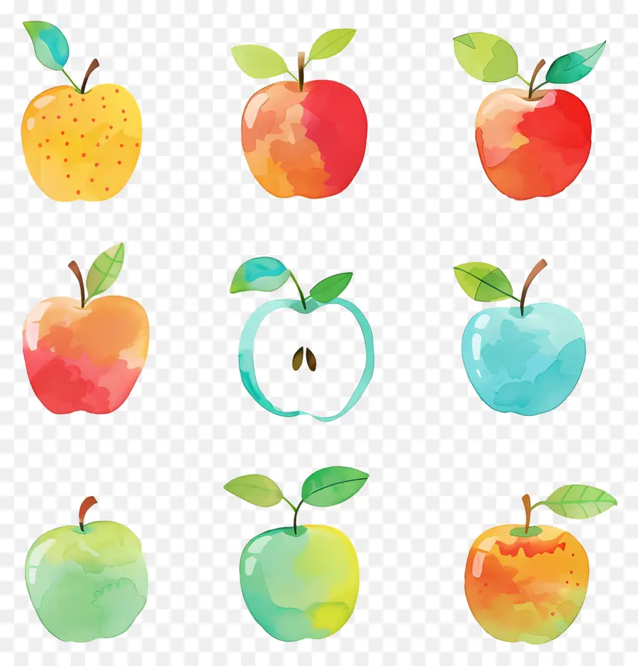 Apple，Las Manzanas PNG