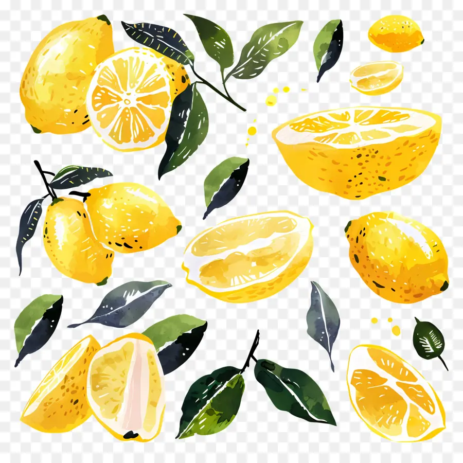 Limón，Limones PNG