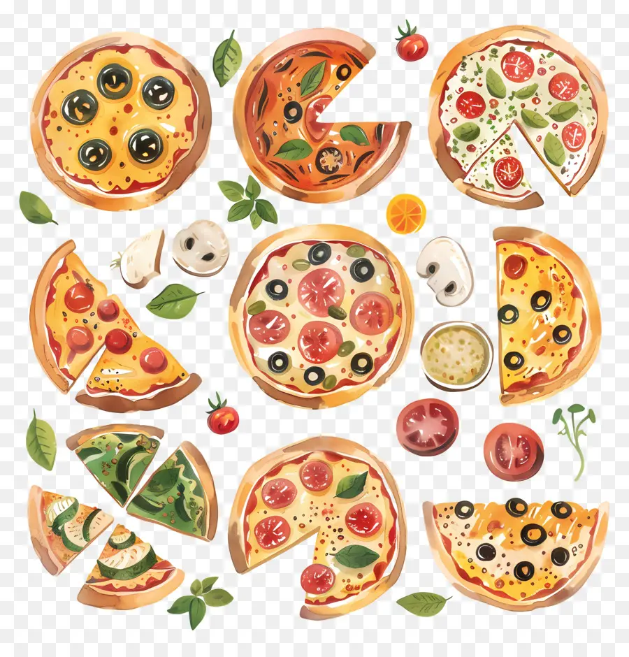 Pizza，Rebanadas PNG