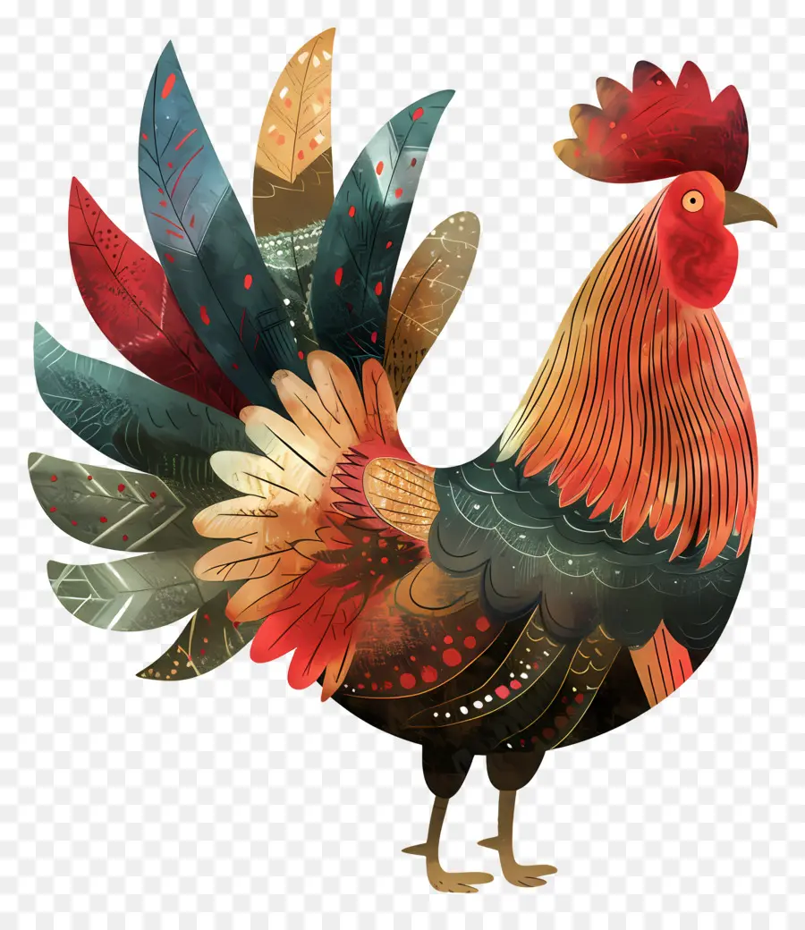 Gallo，Aves PNG