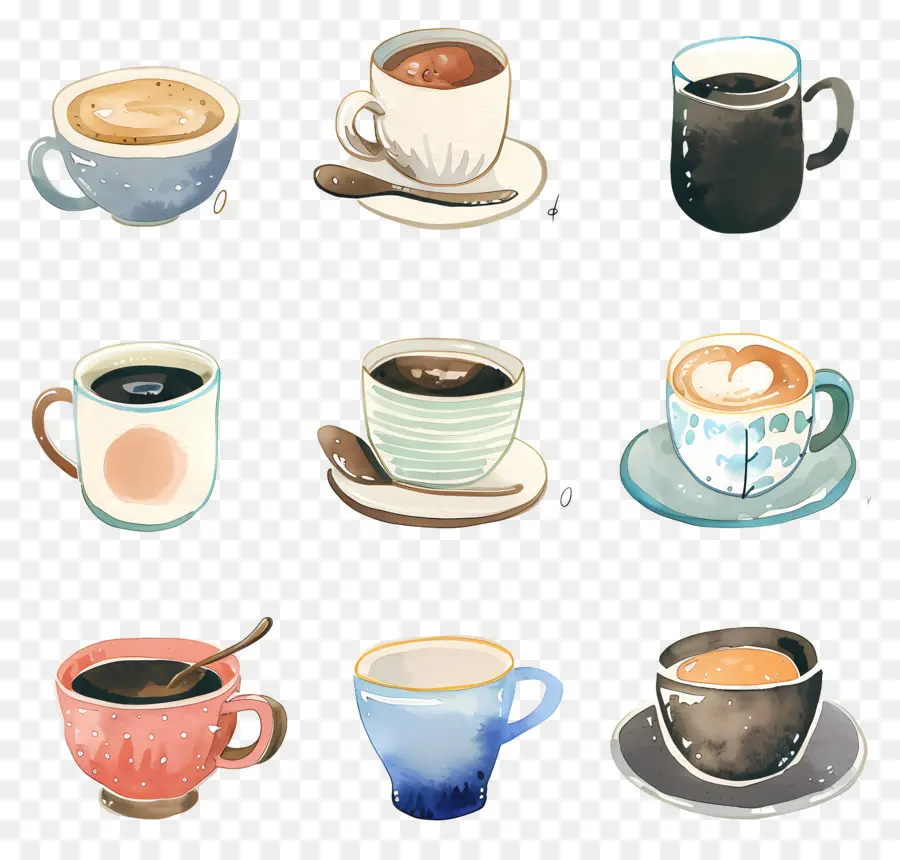 Taza De Café，Las Tazas De Café PNG