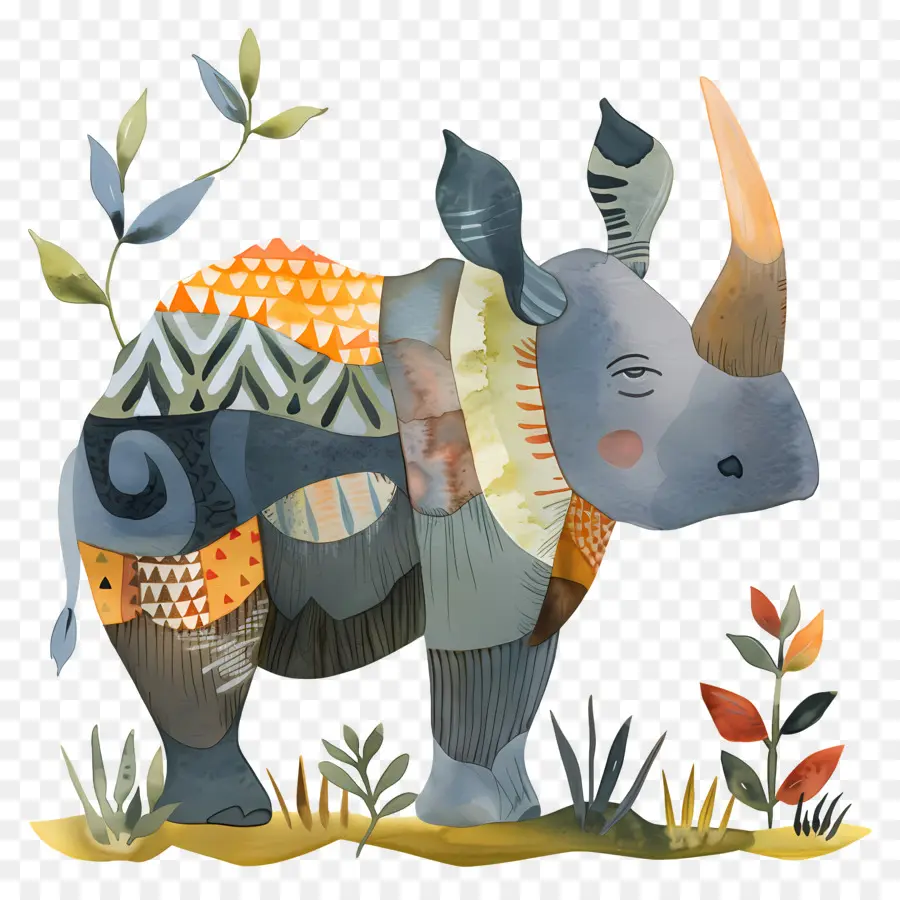 Rhino，Animal De Gran Tamaño PNG