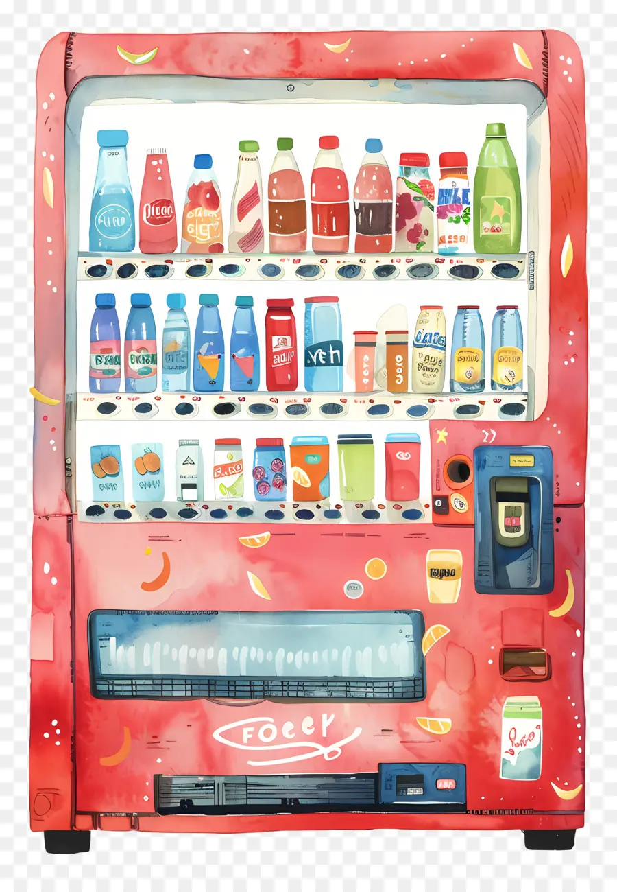 Máquina Expendedora，Beverages PNG