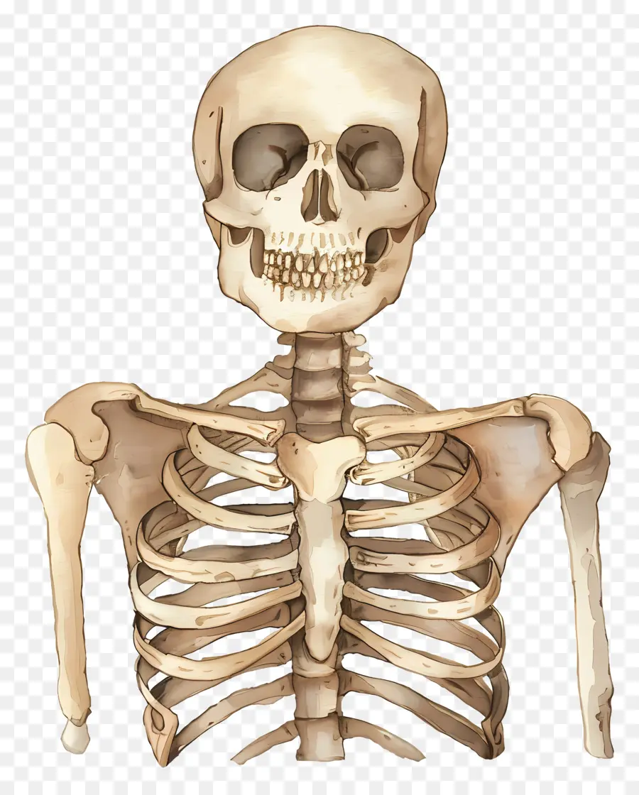 Esqueleto，Brazos Extendidos PNG