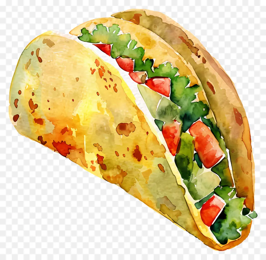 Taco，Comida Mexicana PNG