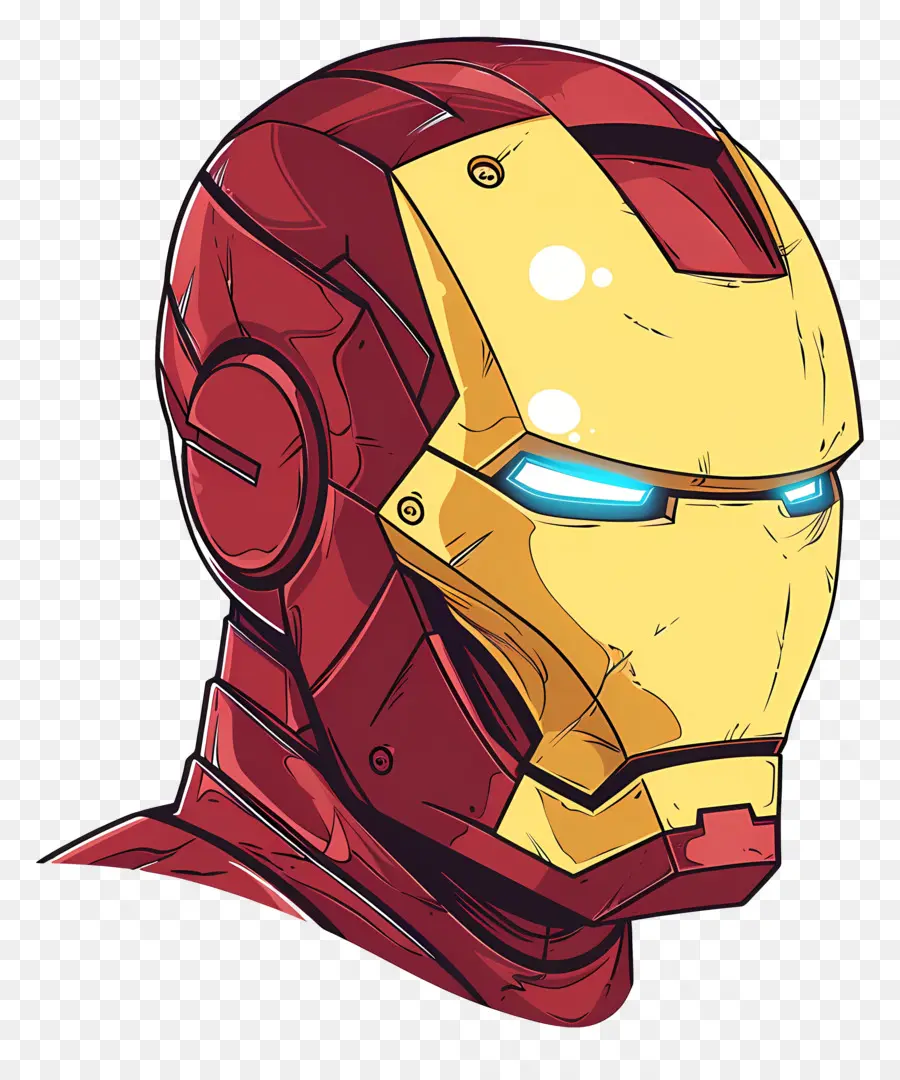 Cabeza De Iron Man，Iron Man PNG