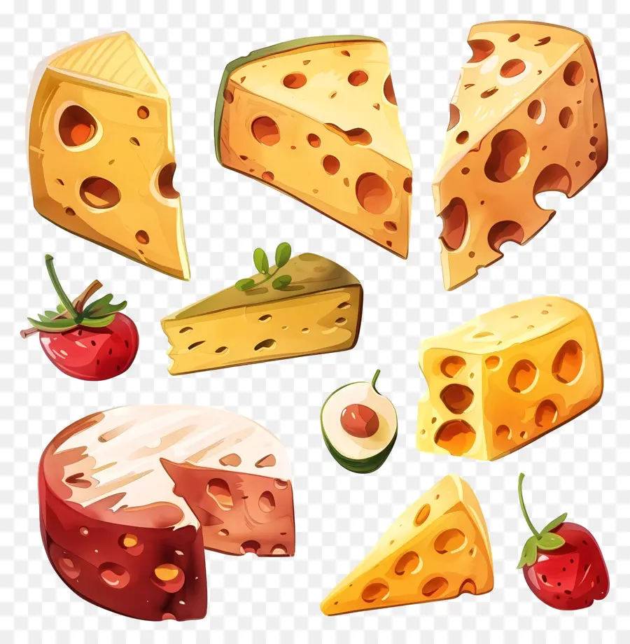 Queso，Lácteos PNG