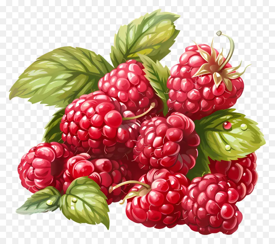 Frambuesas，Moras PNG