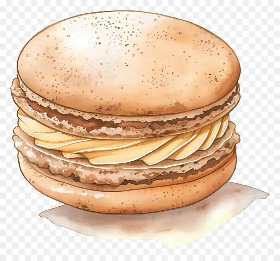 Macarrón，Postre PNG