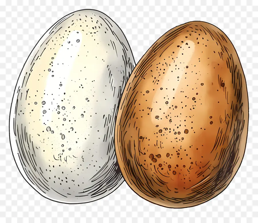 Huevos，Huevo Blanco PNG