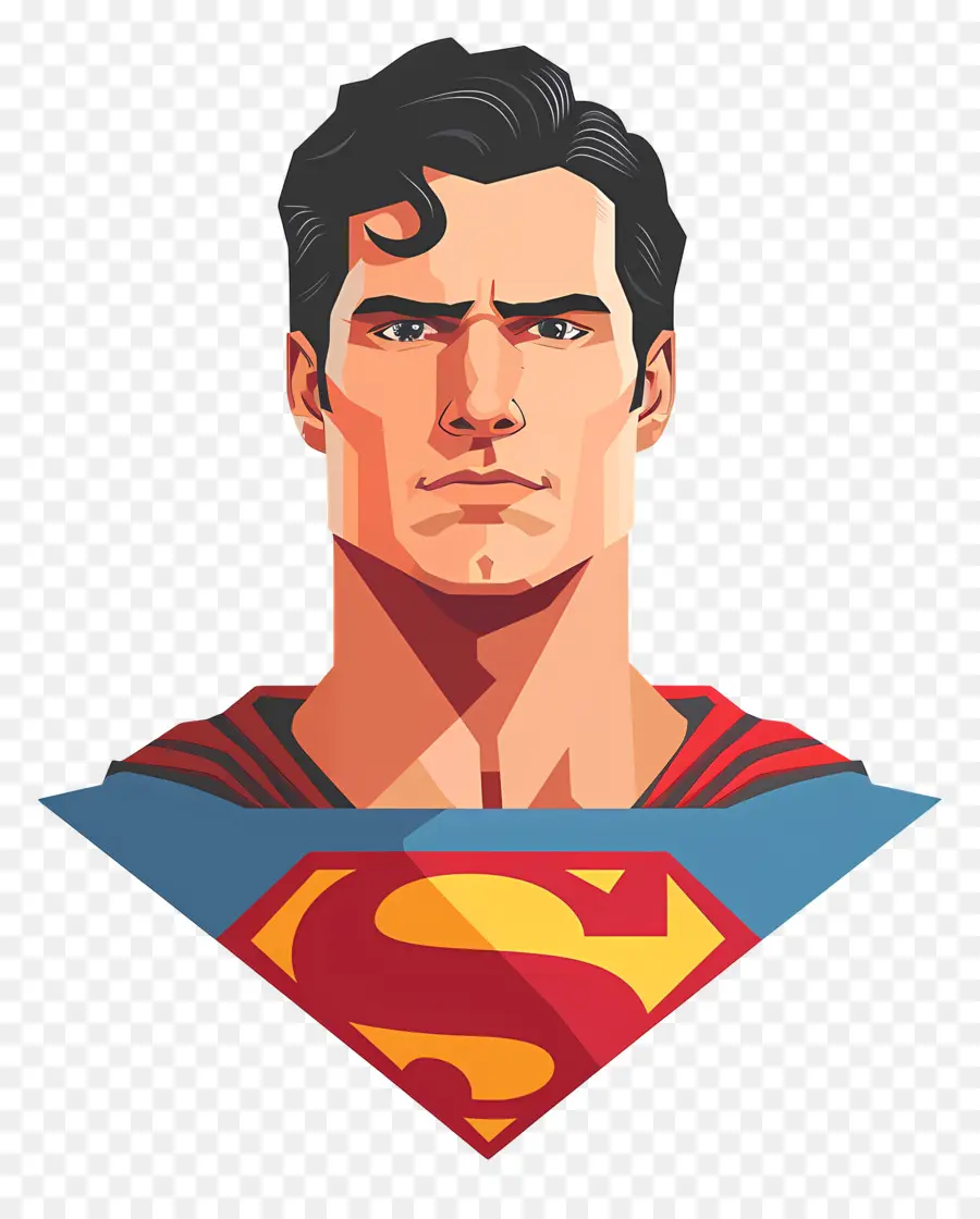 Cabeza De Superman，Superman PNG