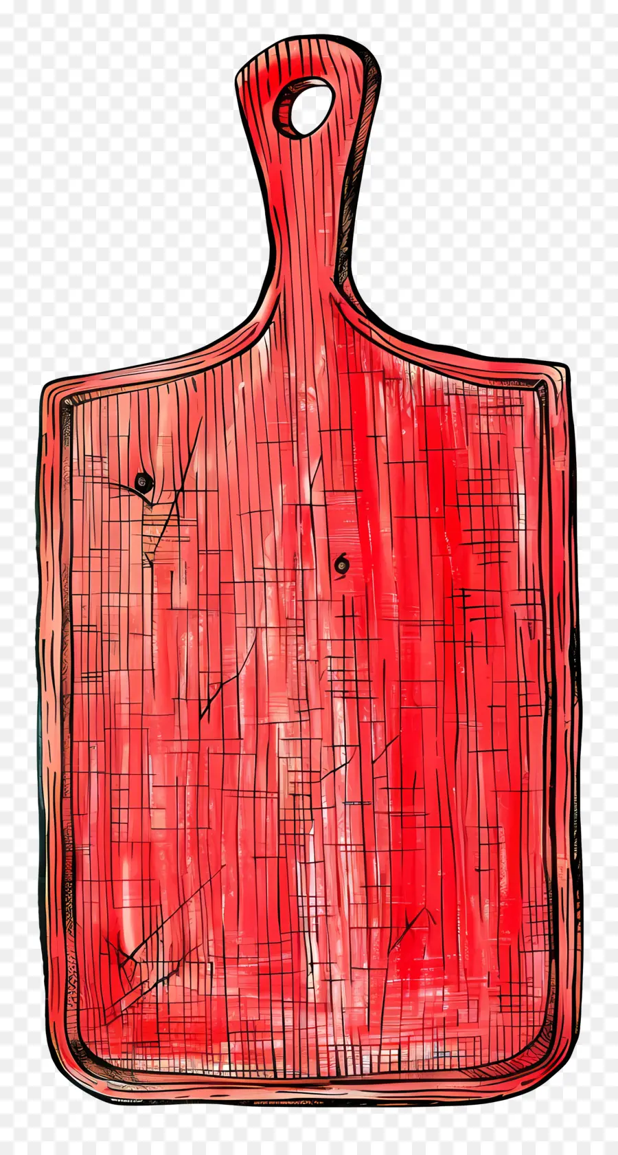 Tabla De Cortar De Madera，Tabla De Cortar Roja PNG